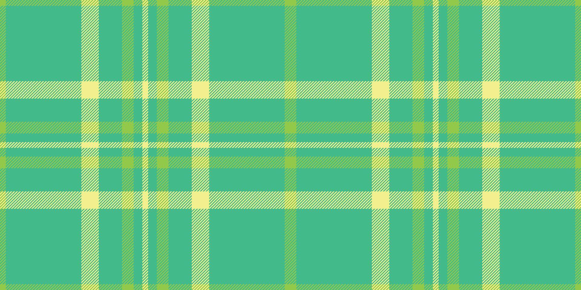Vibrant lime green and pale yellow plaid pattern. Perfect for textile design, website backgrounds, or crafting projects. This cheerful, seamless texture evokes feelings of freshness and spring. vector