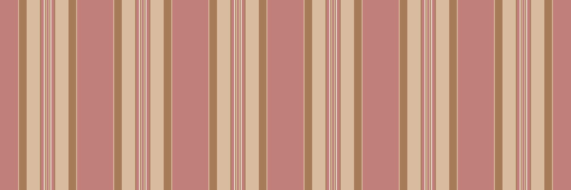 Isolation textile seamless stripe, fiesta lines fabric pattern. Dye vertical background texture in light and orange colors. vector
