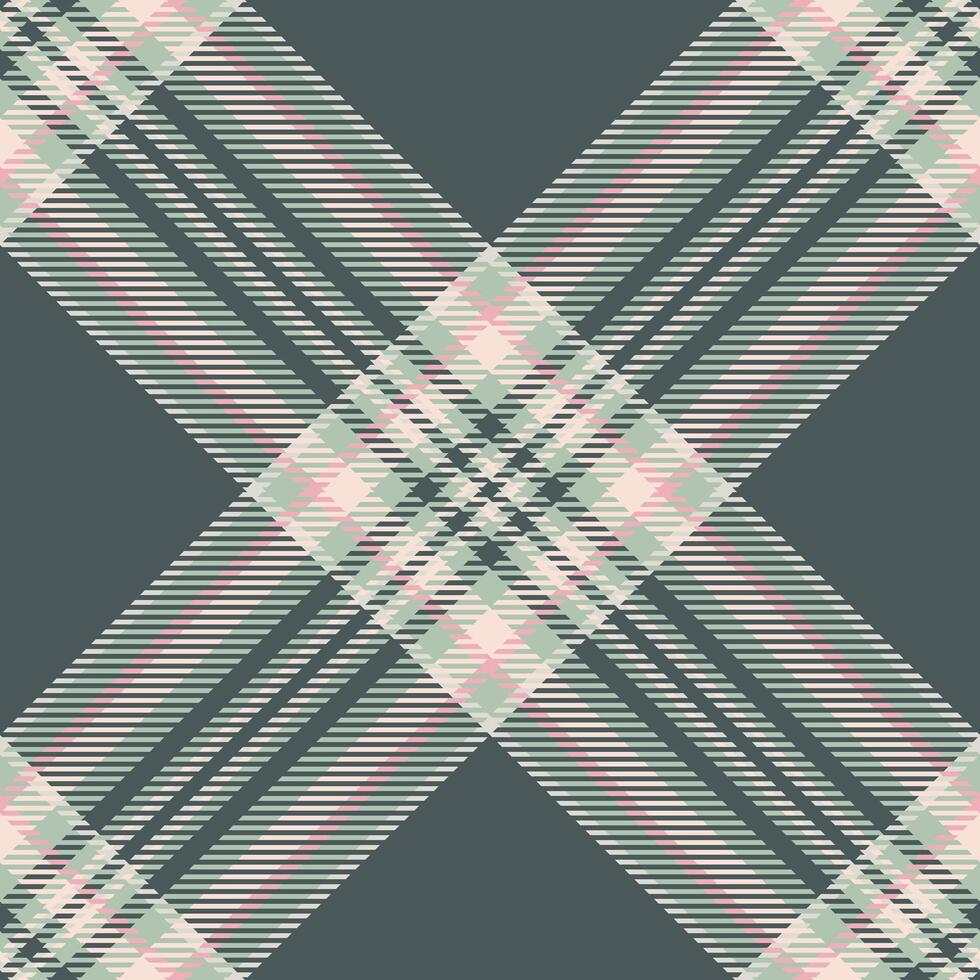Stylish plaid pattern with intersecting stripes. Textile design concept for fashion, backgrounds, or creative projects needing a classic, textured feel. vector