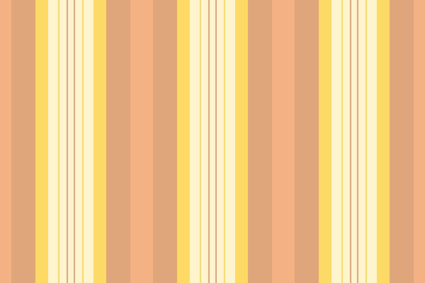 A warm, inviting backdrop featuring vertical stripes in peach, beige, and light yellow. Ideal for graphic design, web backgrounds, or product packaging. vector