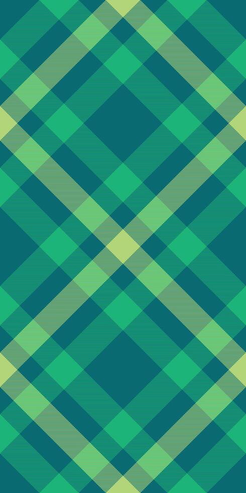 Abstract teal and green plaid pattern. Modern geometric design ideal for textile prints, website backgrounds, or packaging. Clean, vibrant, and versatile. vector