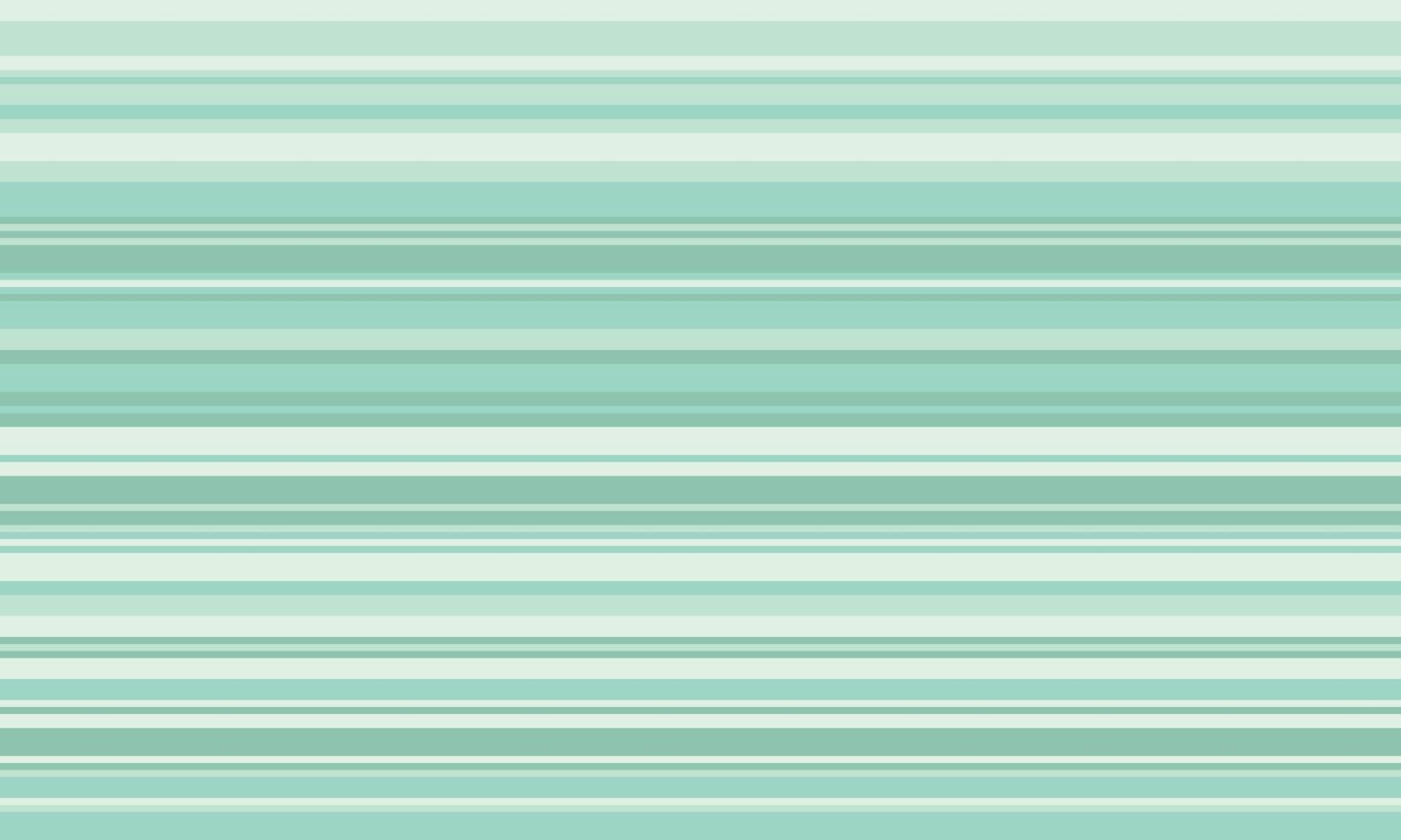 Serene horizontal stripes in soft mint green hues create a calming, minimalist background perfect for websites, presentations, or print projects. vector