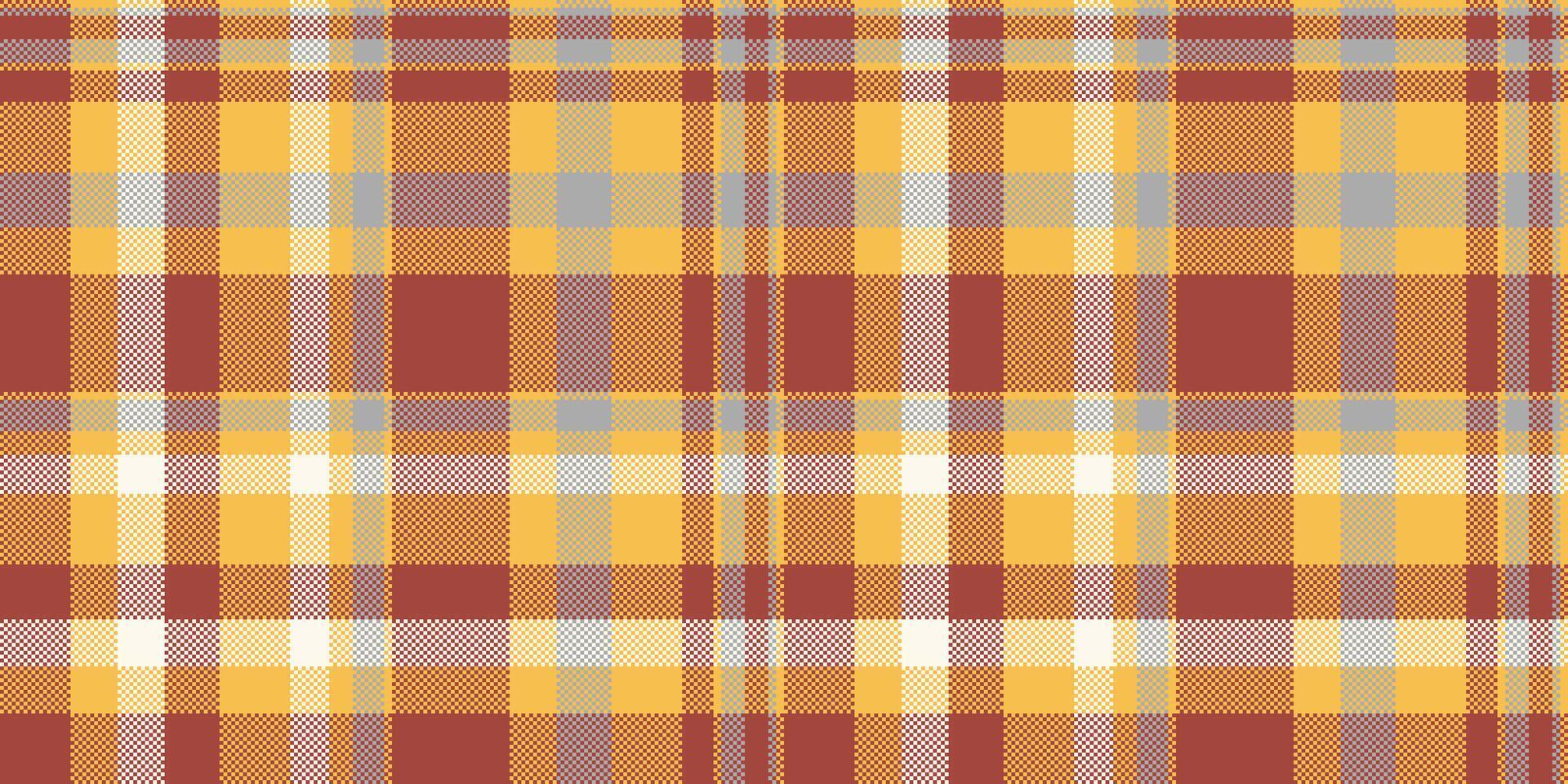 Warm autumnal plaid pattern. Perfect for textile design, fallthemed projects, or website backgrounds. Subtle texture and earthy tones create a cozy, inviting feel. vector