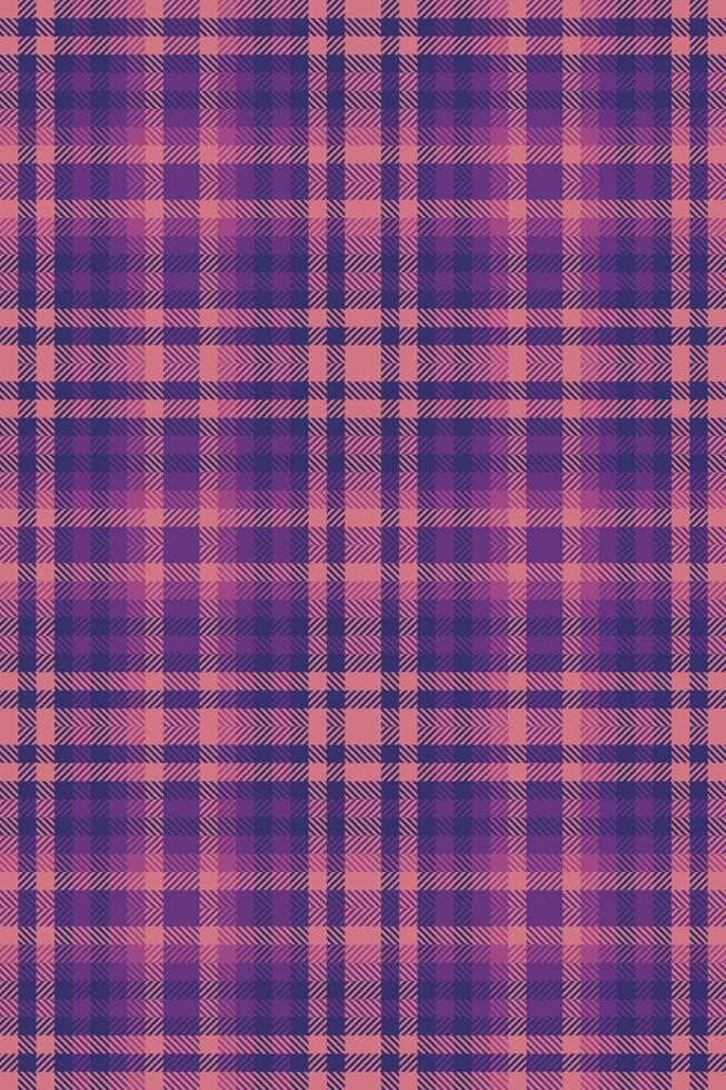 Household check plaid, variation background textile tartan. Japan fabric seamless texture pattern in indigo and red colors. vector