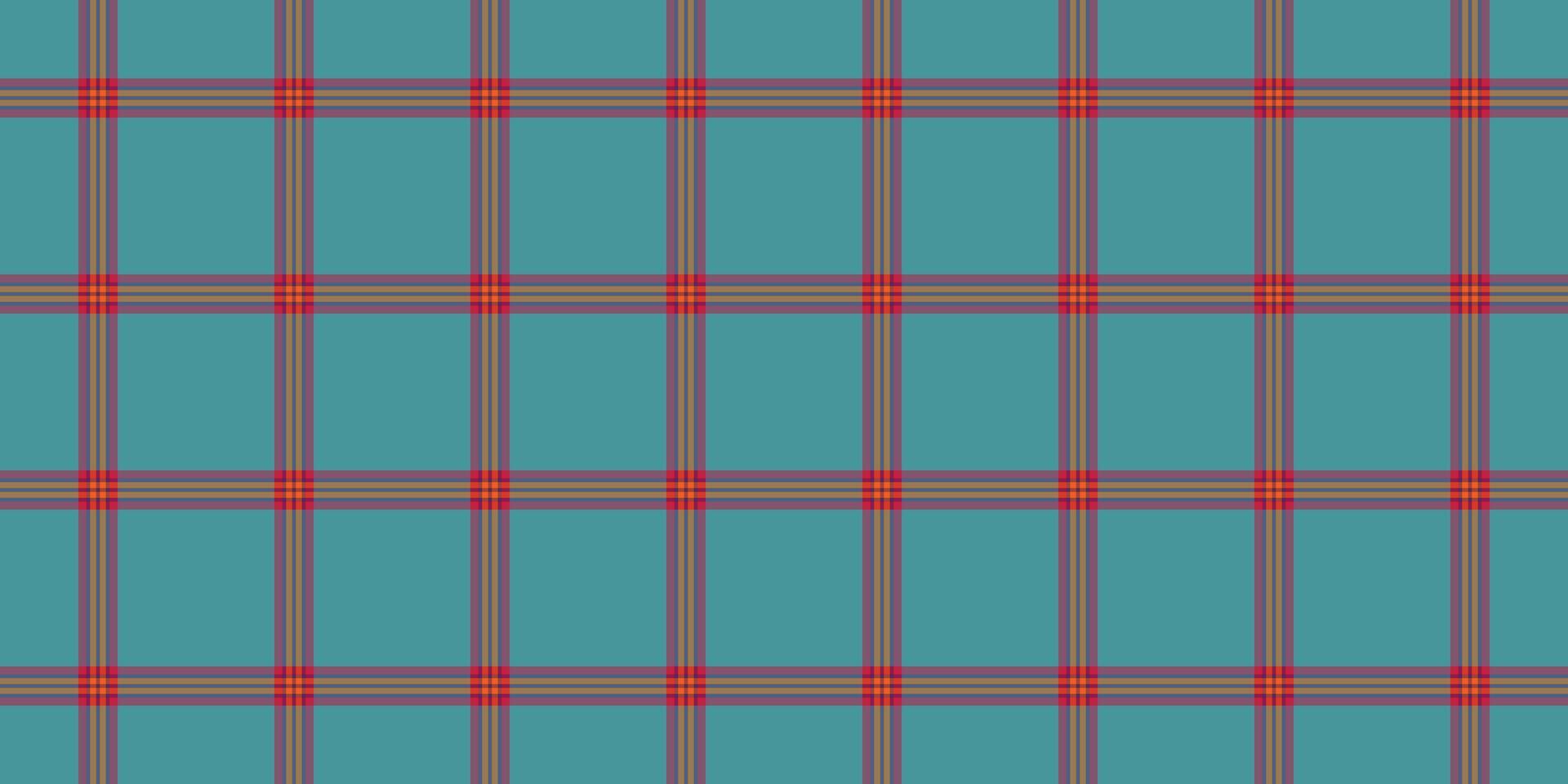 Open texture check pattern, poncho background plaid . Subtle seamless fabric textile tartan in blue and pink colors. vector