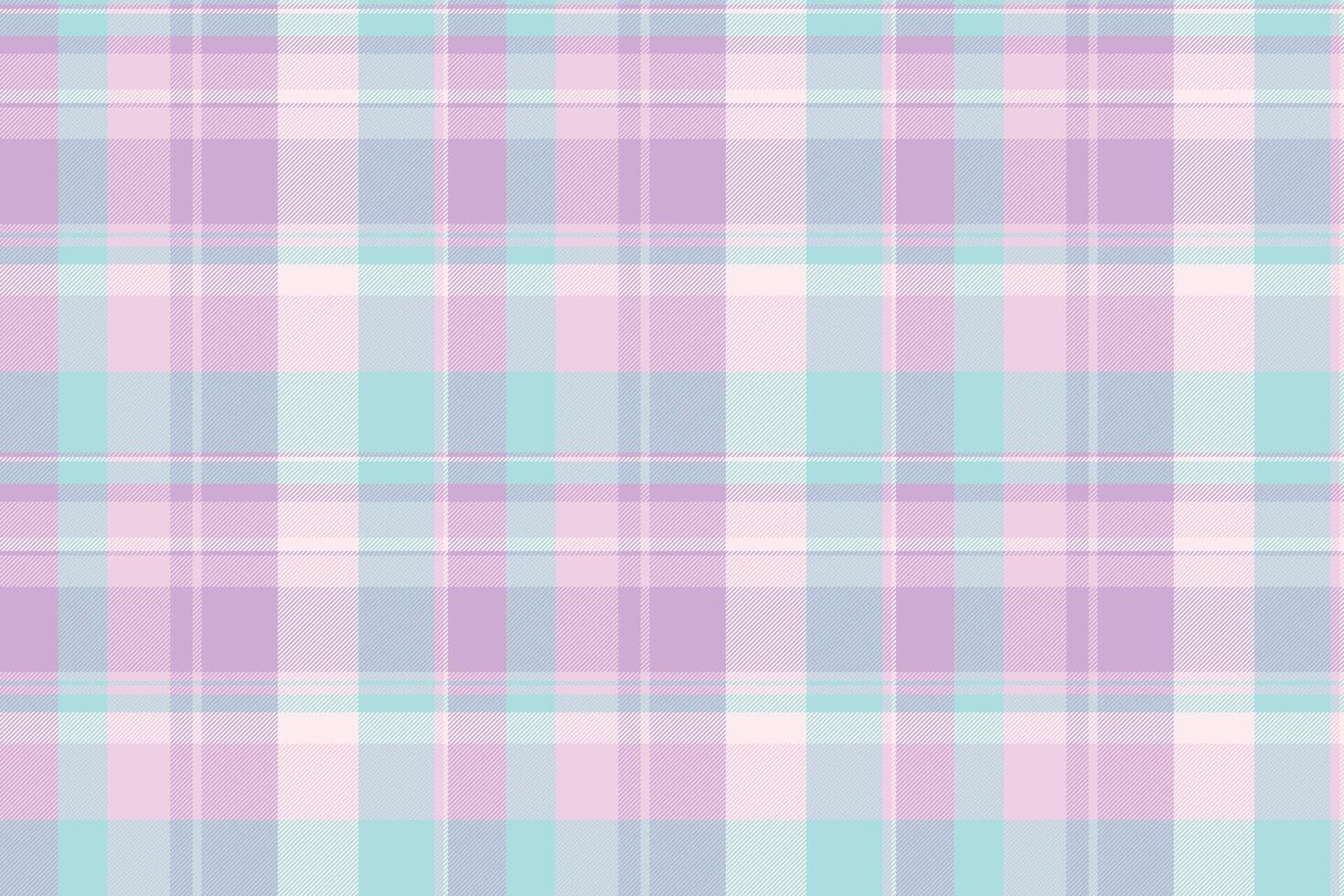 Pastel plaid pattern. Calming, light color checks. Ideal for backgrounds, textiles, or design elements. Evokes spring, softness, modern aesthetics. vector