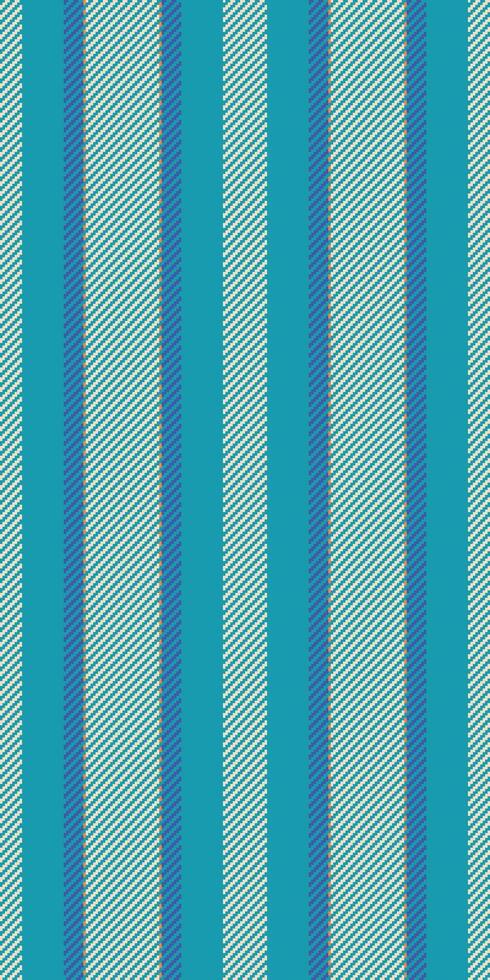 Uhildren background textile seamless, wrapping pattern fabric texture. Ved vertical stripe lines in cyan and light colors. vector
