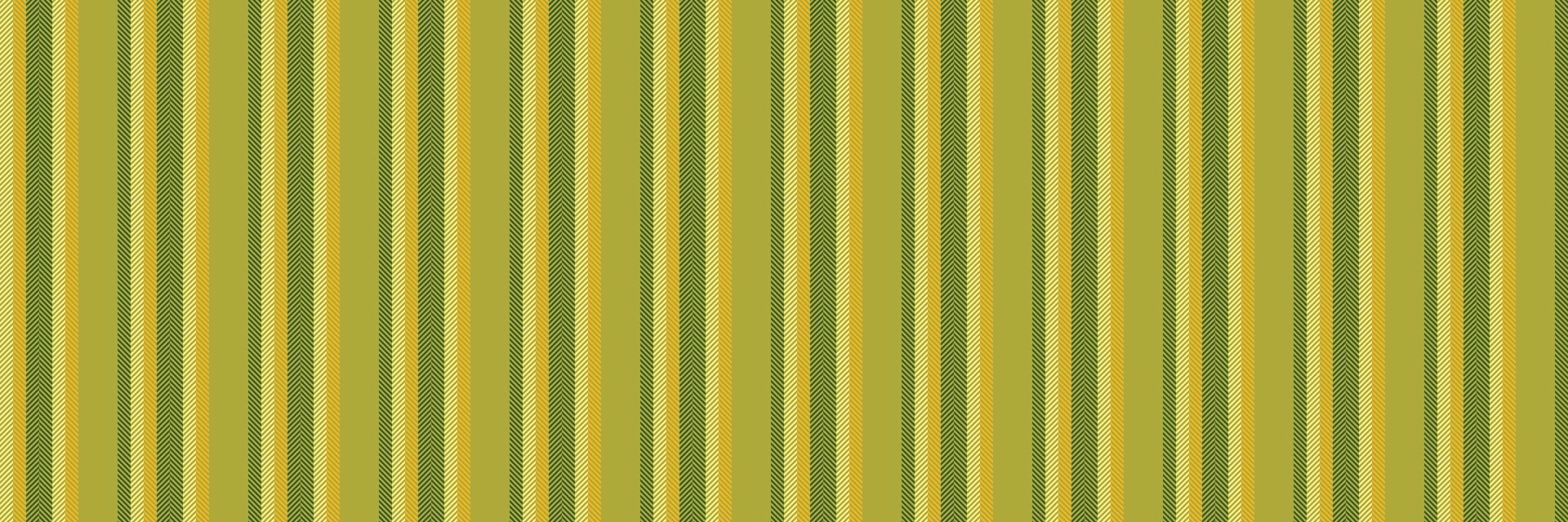 Folour background textile seamless, grungy vertical pattern lines. Praphical texture stripe fabric in yellow and green colors. vector