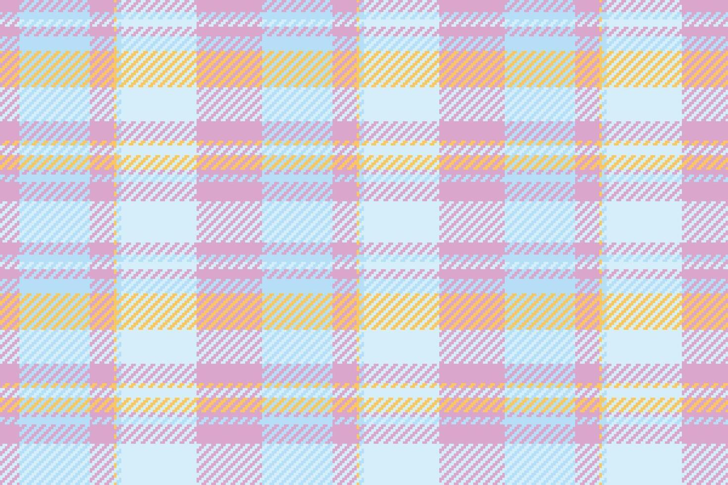 Sweet pastel plaid pattern. Soft, delicate colors create a gentle, feminine design. Ideal for textile projects, website backgrounds, or stationery. Evokes feelings of calm and tranquility. vector