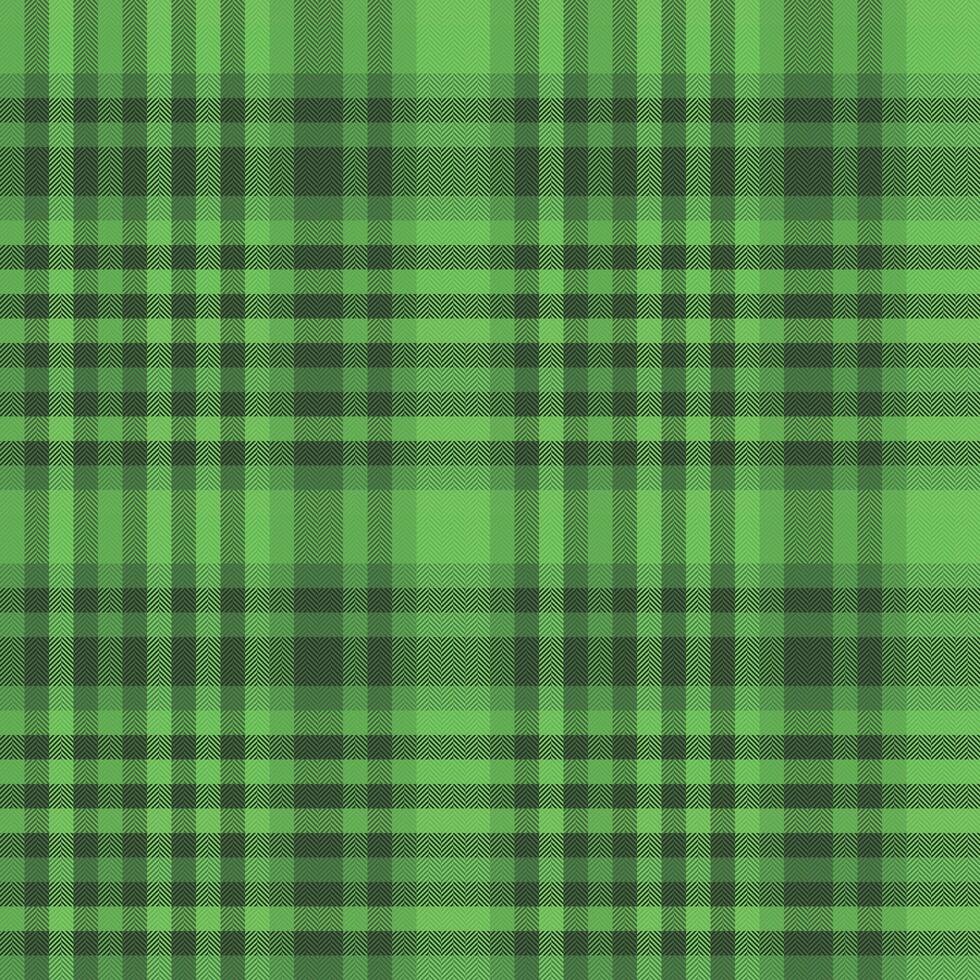 Vibrant green and dark green plaid pattern. Perfect for textile design, website backgrounds, or fashion projects. This seamless texture evokes feelings of nature, freshness, and style. vector