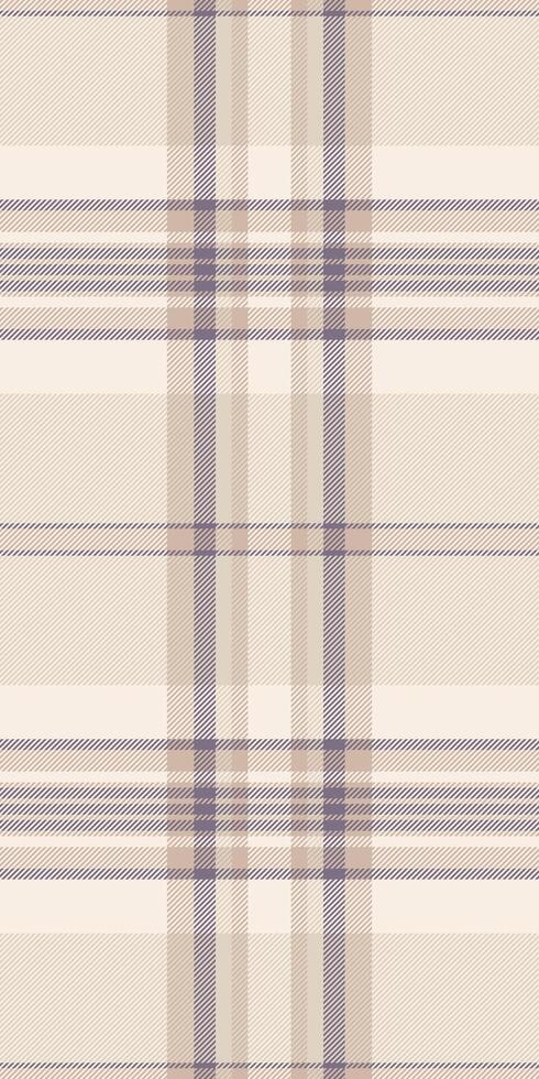 Creation textile seamless pattern, robe fabric background. Scottish check tartan texture plaid in light and linen colors. vector
