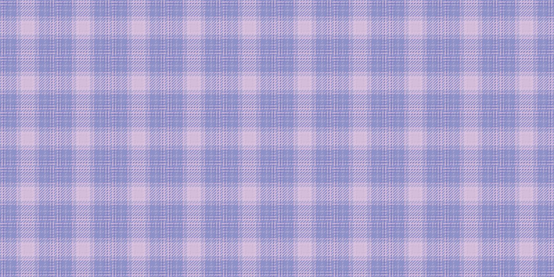 Subtle pastel purple and blue plaid pattern. Perfect for backgrounds, textiles, or website designs. This soft, delicate texture evokes feelings of calmness and serenity. vector