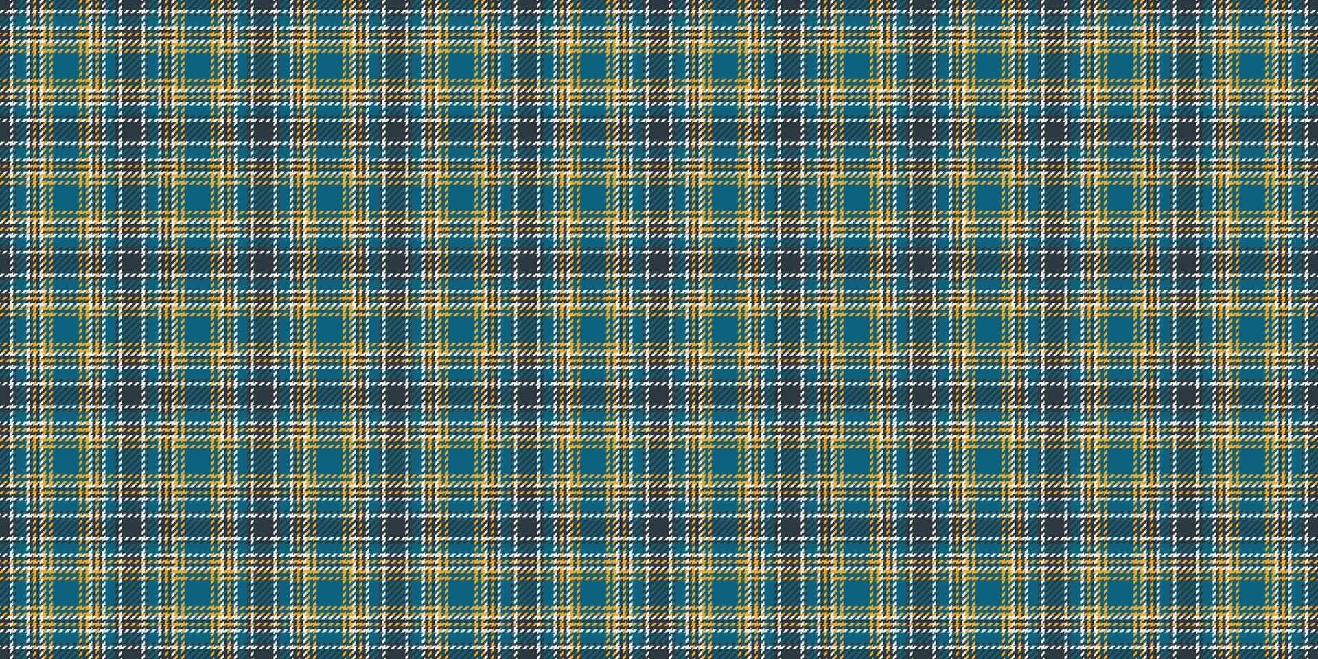 Vichy pattern check texture, rustic seamless fabric tartan. Scottish background textile plaid in dark and cyan colors. vector