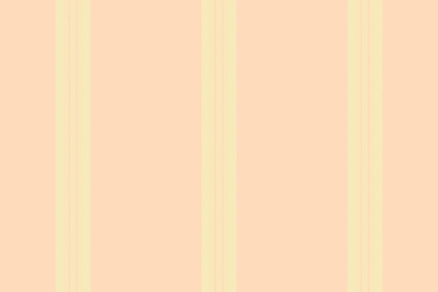 Order textile seamless, indian lines stripe fabric. Multicoloured texture background pattern vertical in light and peach puff colors. vector