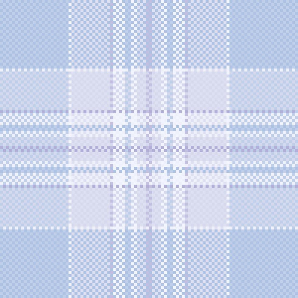 Subtle pastel plaid pattern in soft blue and lavender hues. Perfect for backgrounds, textiles, website designs, and stationery. Evokes feelings of calmness and serenity. vector