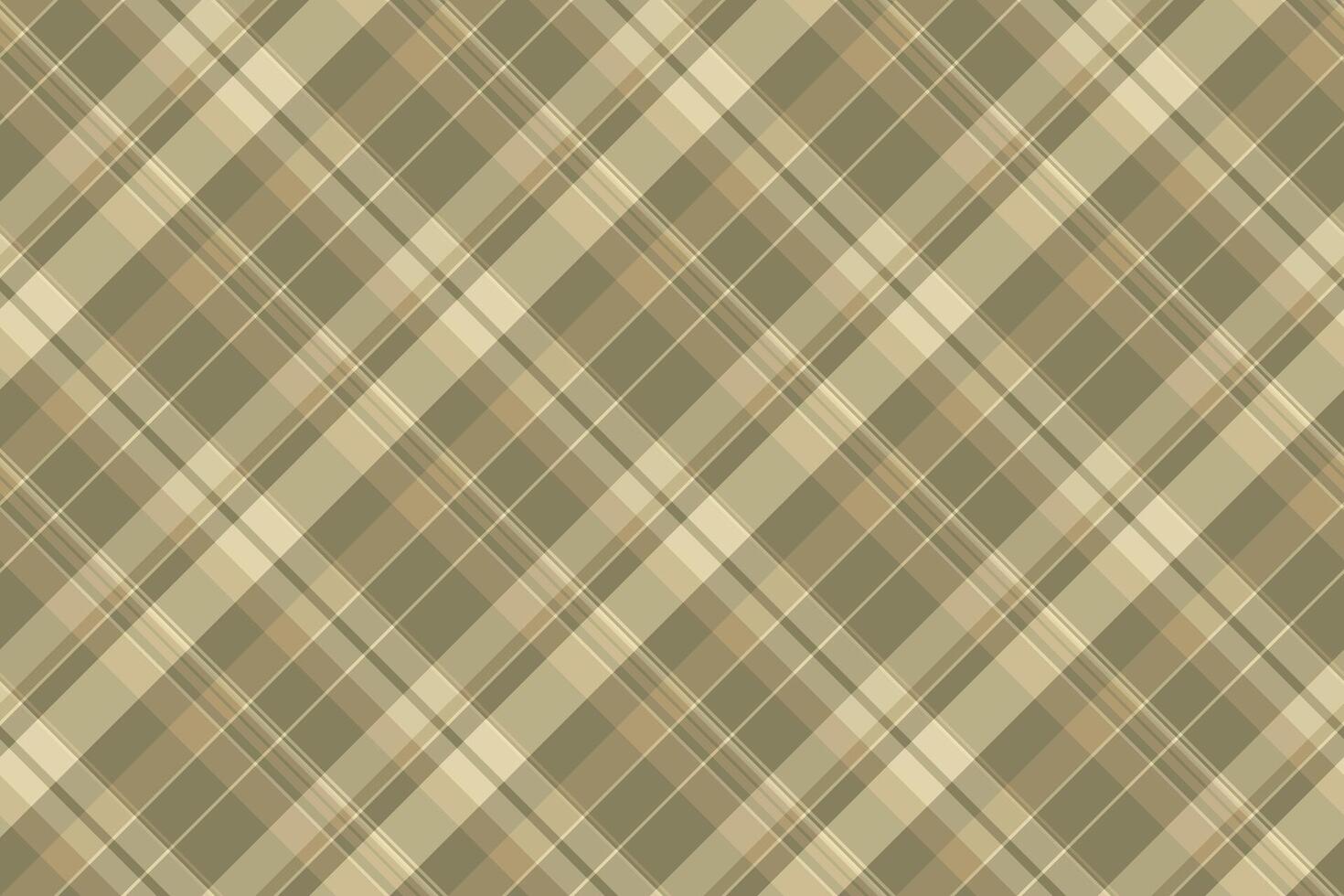 Elegant diagonal plaid pattern in muted earth tones. Perfect for textile design, website backgrounds, or autumnal themed projects. vector
