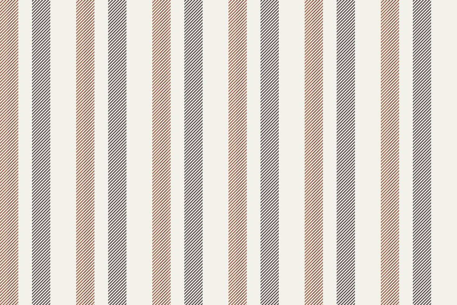 Paded seamless texture, menu stripe background pattern. I0s lines fabric textile vertical in white and pastel colors. vector