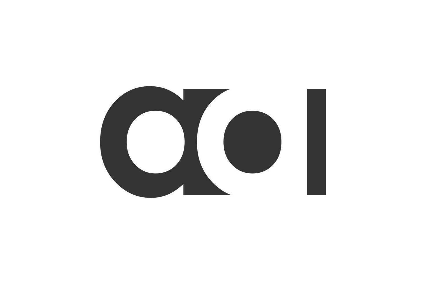 AA creative geometric initial based modern and minimal logo. Letter a a trendy fonts. vector
