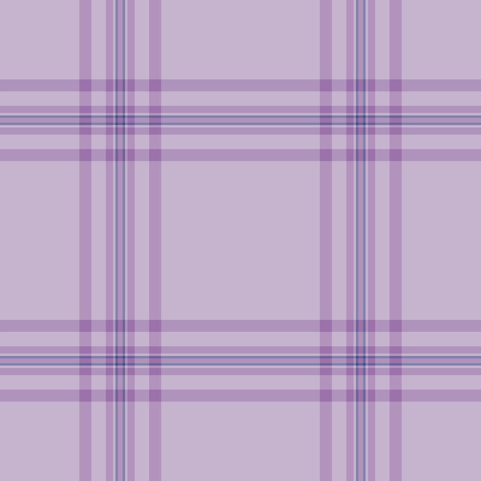 Subtle lavender plaid pattern. Elegant, minimalist design perfect for backgrounds, textiles, or stationery. Evokes calmness and sophistication. Ideal for branding, websites, and fashion projects. vector