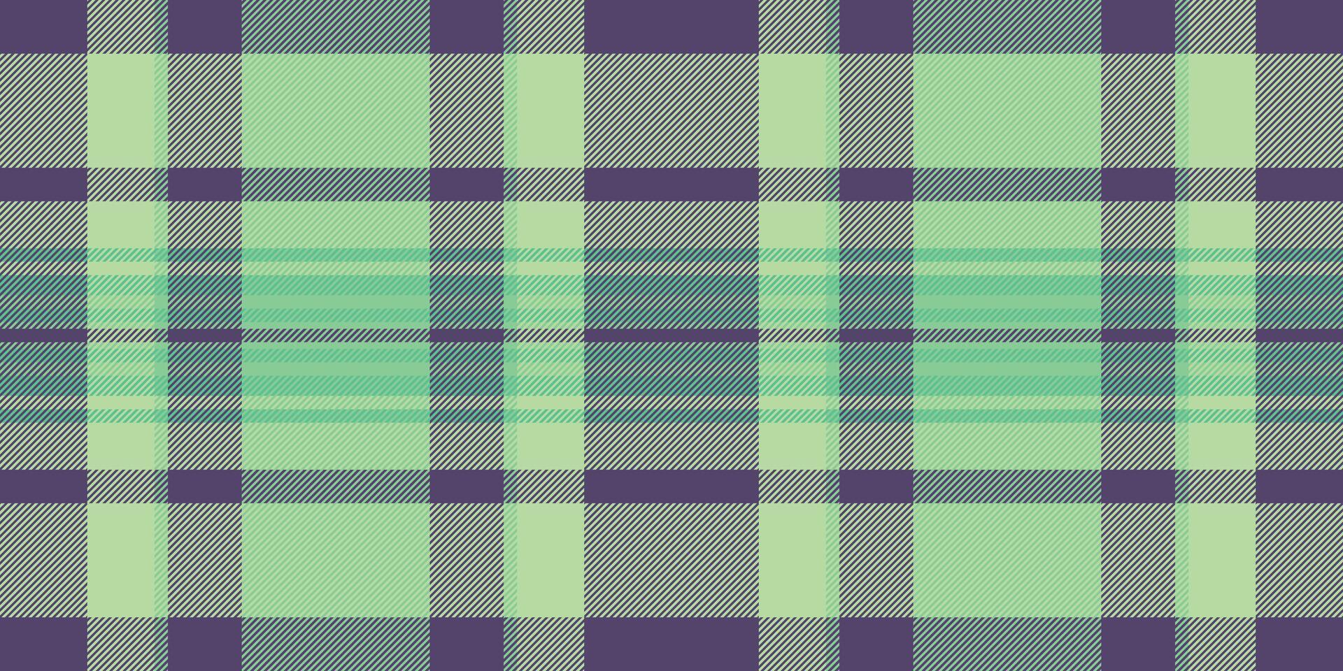 Vibrant mint green and deep teal plaid pattern. Perfect for textile design, fashion, websites, and branding. A fresh, modern take on a classic textile design, ideal for springsummer projects. vector