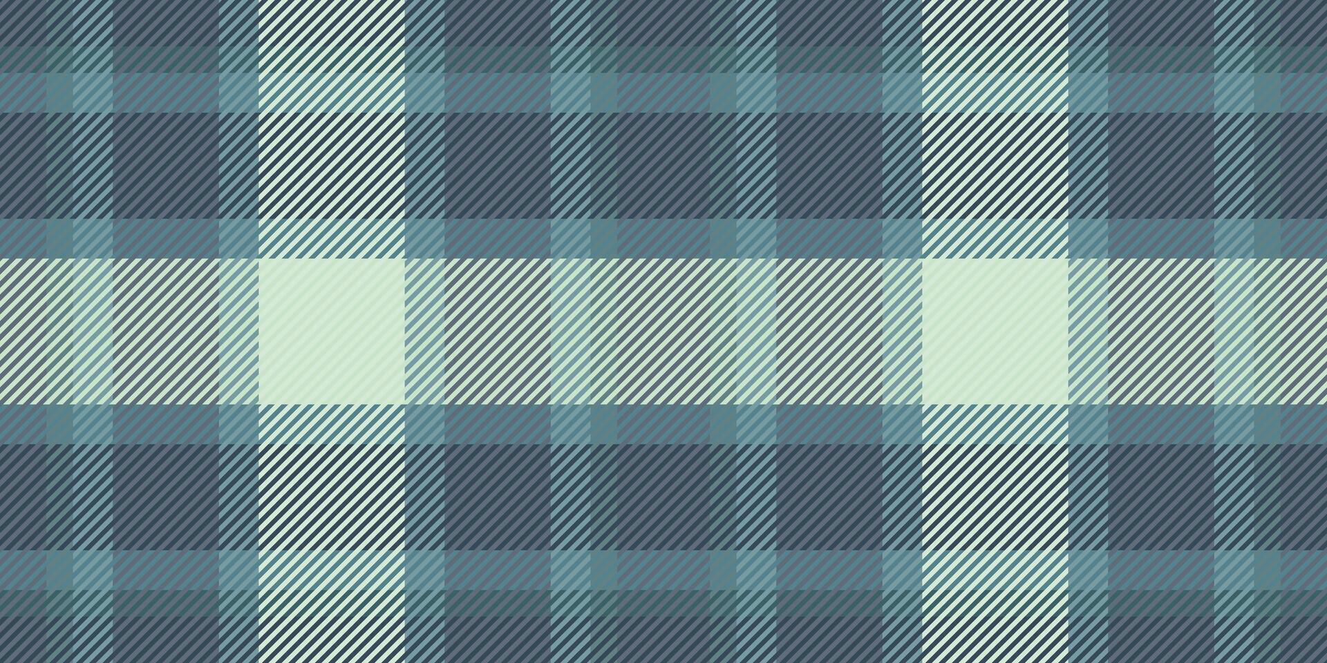 Subtle teal and pale green plaid pattern. Perfect for textile design, website backgrounds, or creating a calming, minimalist aesthetic. vector