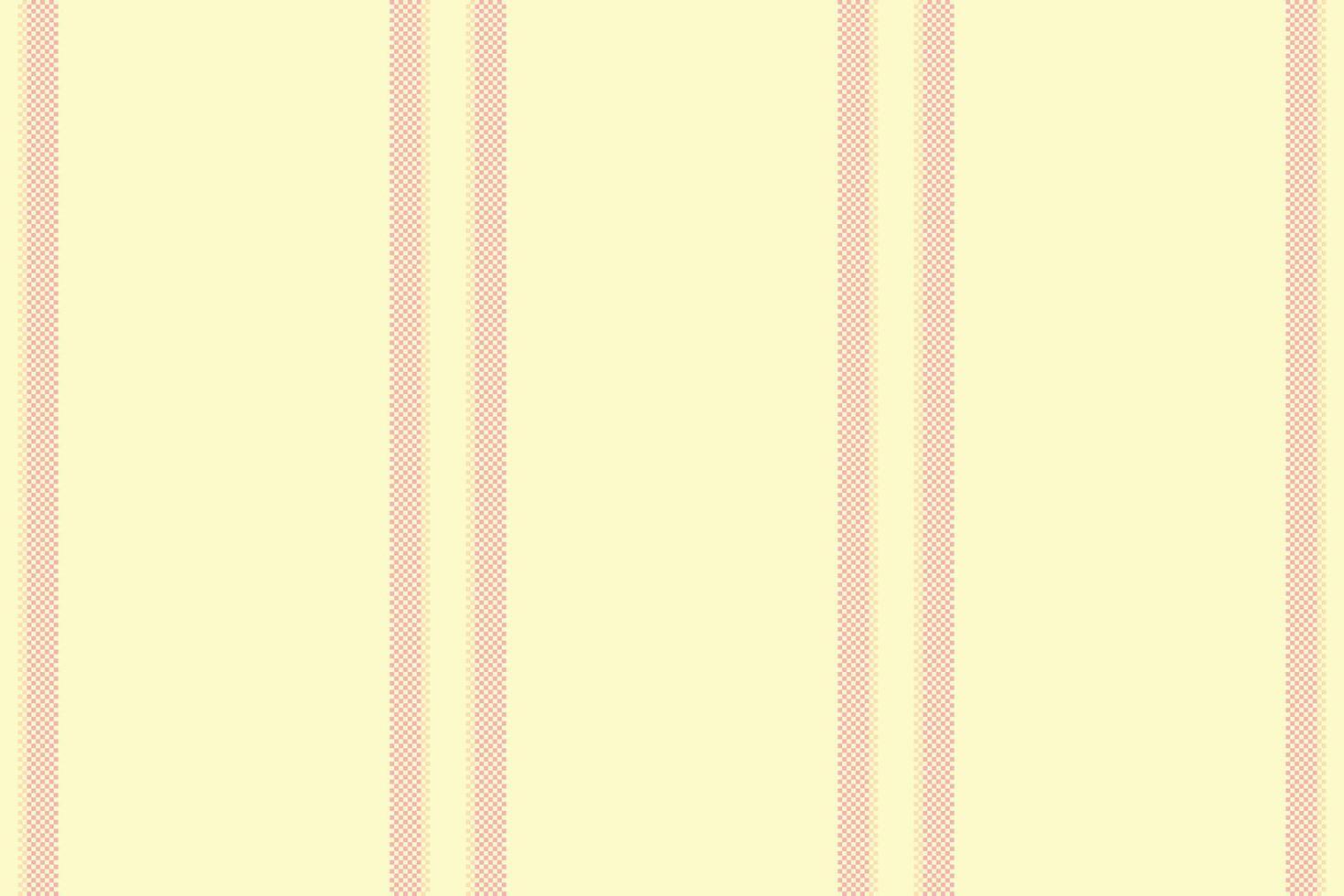 Manufacture vertical textile texture, selection background stripe pattern. Skill fabric lines seamless in lemon chiffon and light colors. vector