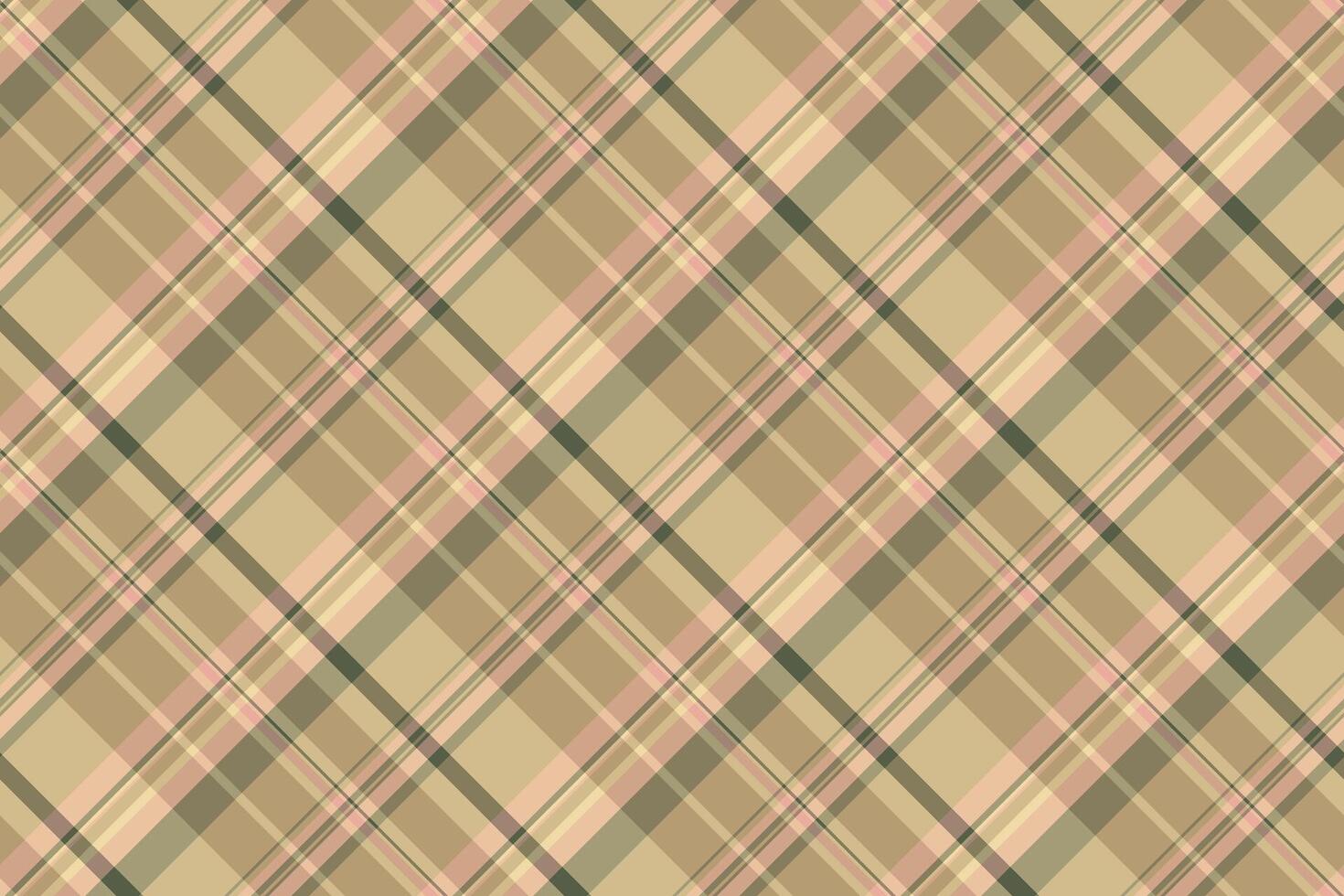 Classic plaid pattern in warm, neutral tones. Perfect for backgrounds, textiles, or adding a touch of traditional elegance to your designs. Versatile texture. vector