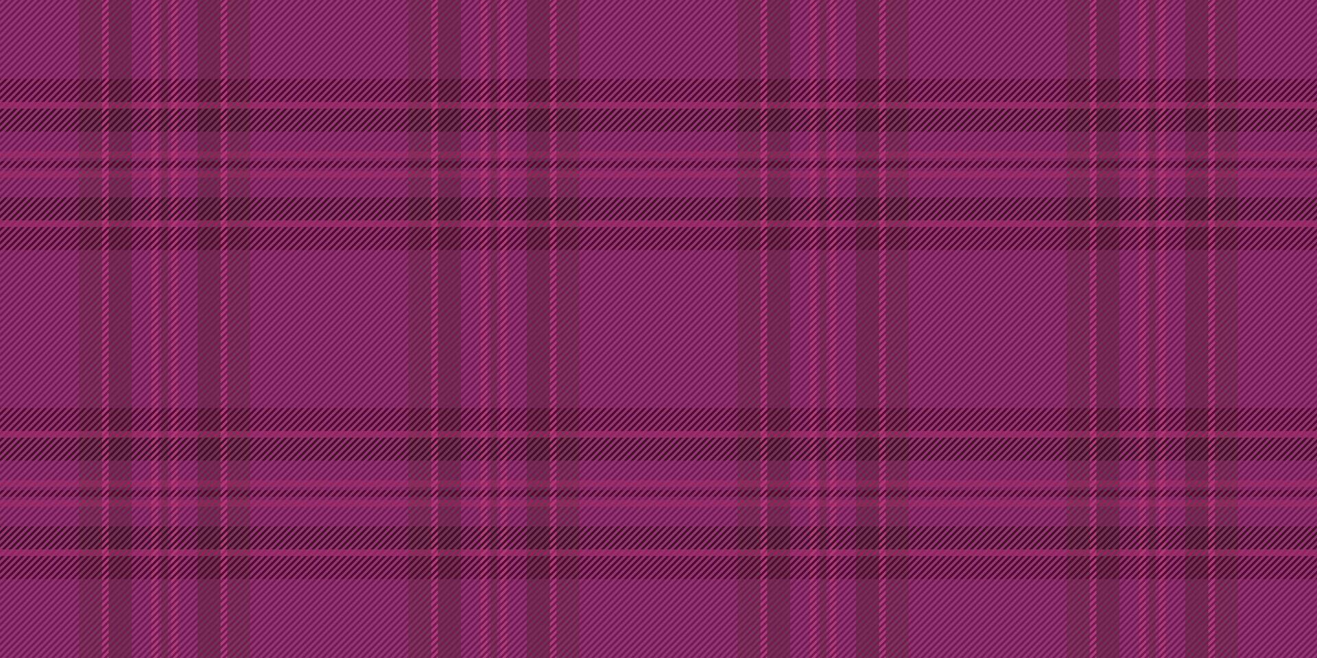 Vibrant fuchsia plaid pattern, perfect for textile design, fashion, and website backgrounds. vector