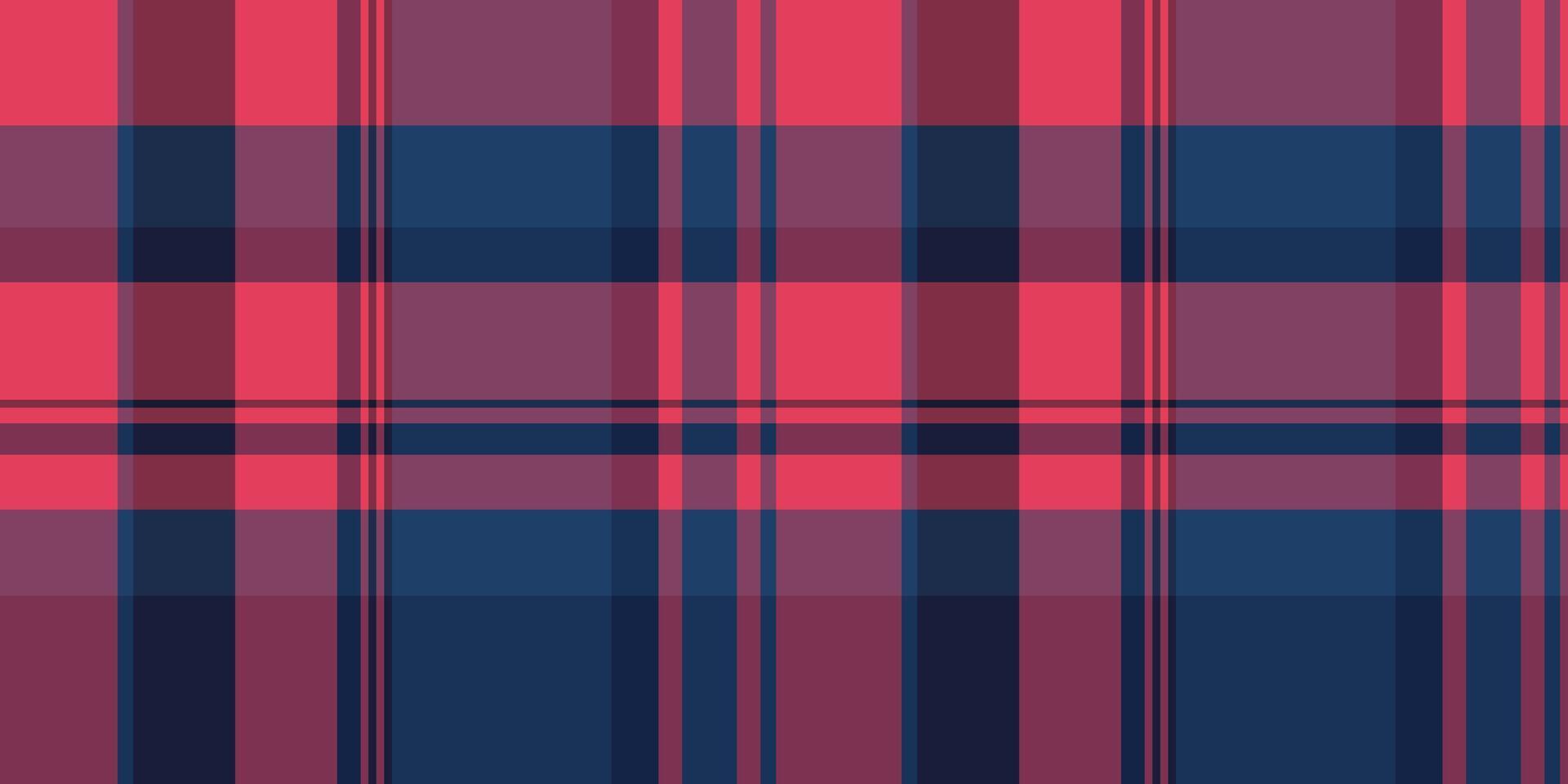Vibrant red and navy plaid pattern. Perfect for textile design, website backgrounds, or fashion projects. vector