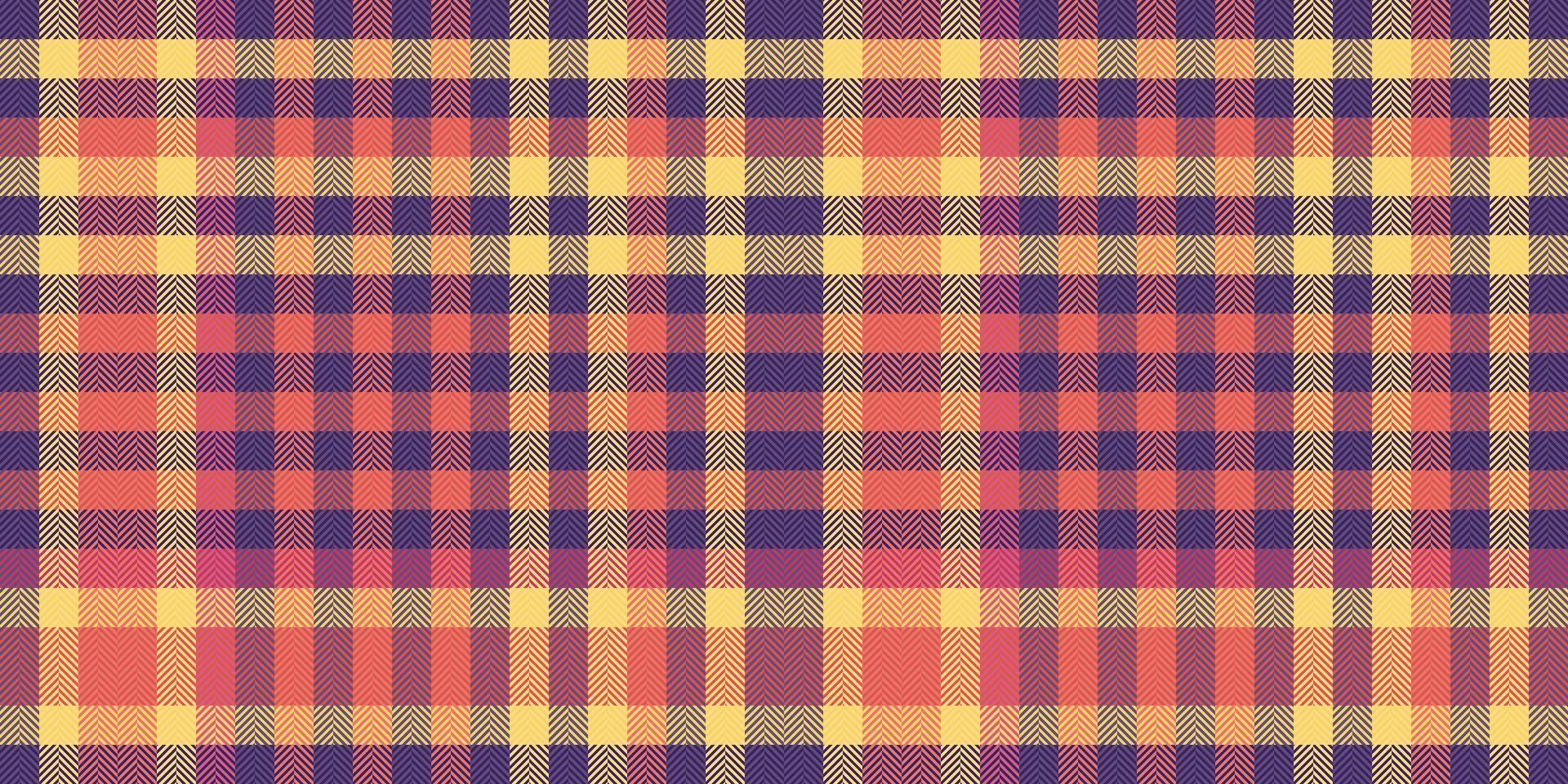 Warm autumnal plaid pattern. Perfect for textile design, fall fashion, or website backgrounds. This vibrant, textured image evokes feelings of comfort and warmth. vector