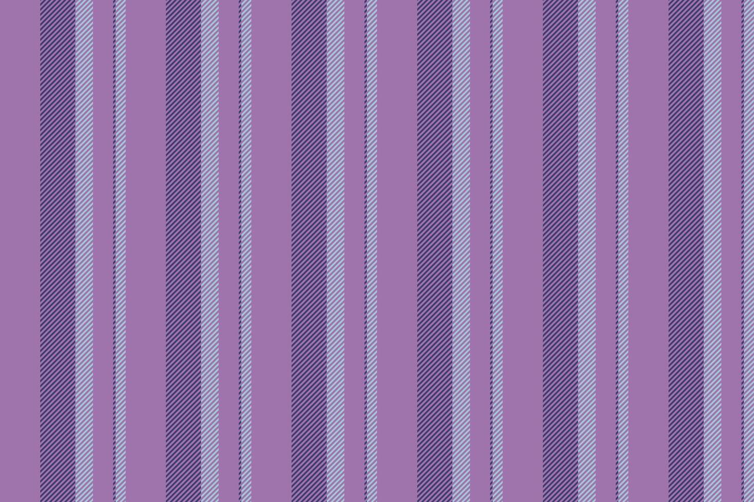 Vertical striped pattern in varying widths of soft purple hues. Evokes textile designs, backgrounds, or fashion projects requiring a clean, linear aesthetic. vector