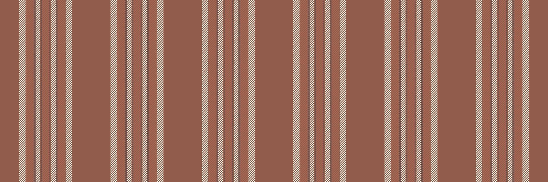 Meb textile lines pattern, trend background stripe fabric. Seco texture seamless vertical in red and orange colors. vector