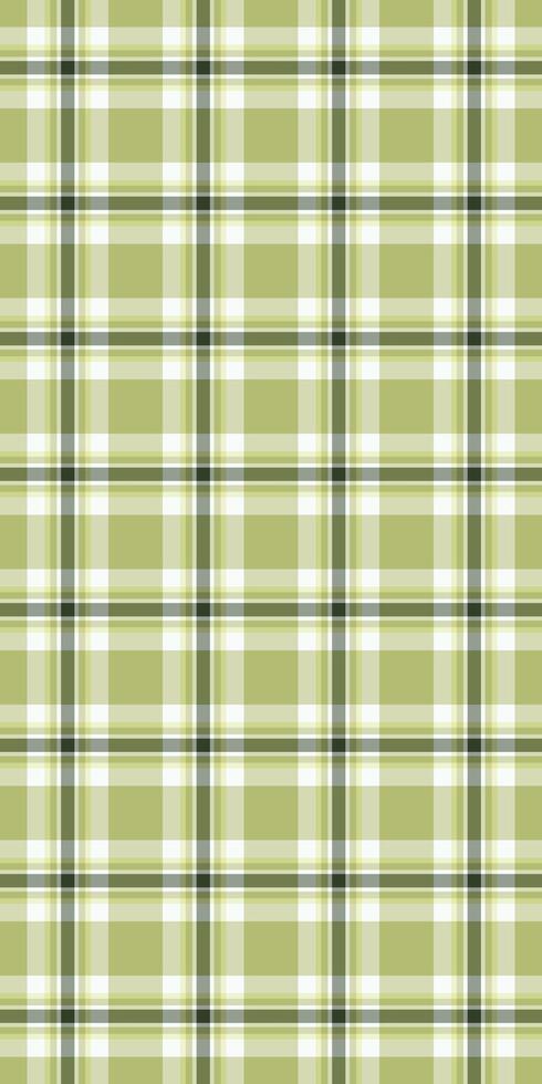 Colourful plaid texture textile, best check fabric pattern. Oilcloth tartan seamless background in light and lime colors. vector
