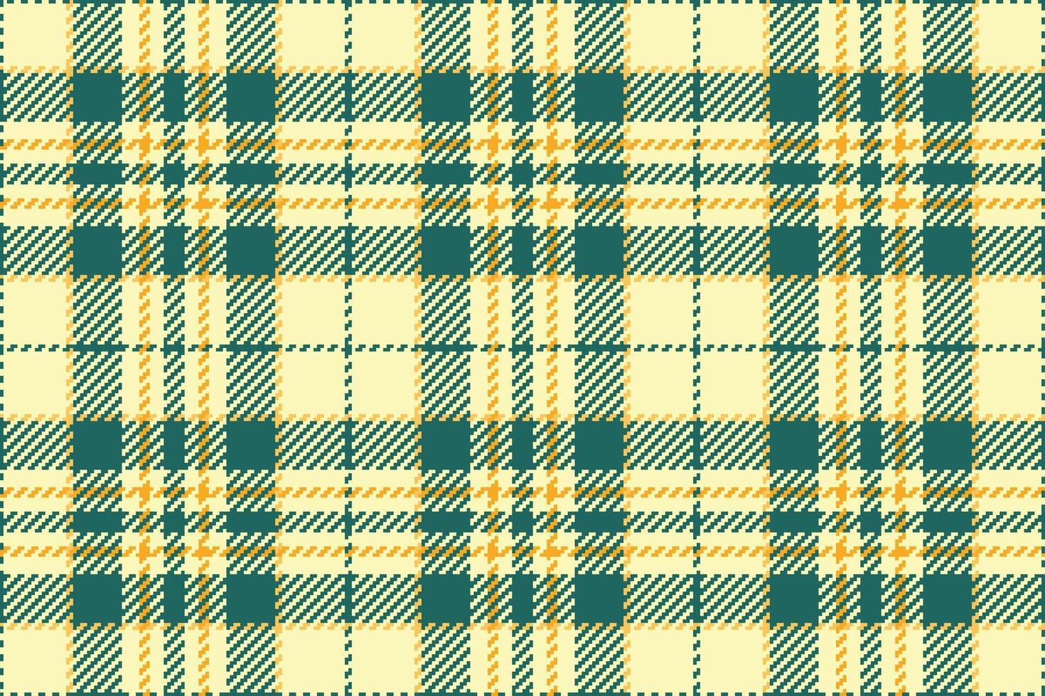 Classic tartan plaid pattern in shades of green, yellow, and cream. Perfect for backgrounds, textiles, or adding a traditional feel to your designs. vector