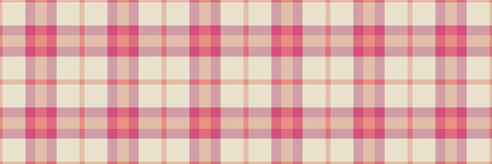 Soft pink and peach plaid pattern. A delicate, seamless texture ideal for backgrounds, textiles, or website design. Evokes feelings of warmth, comfort, and gentle style. vector