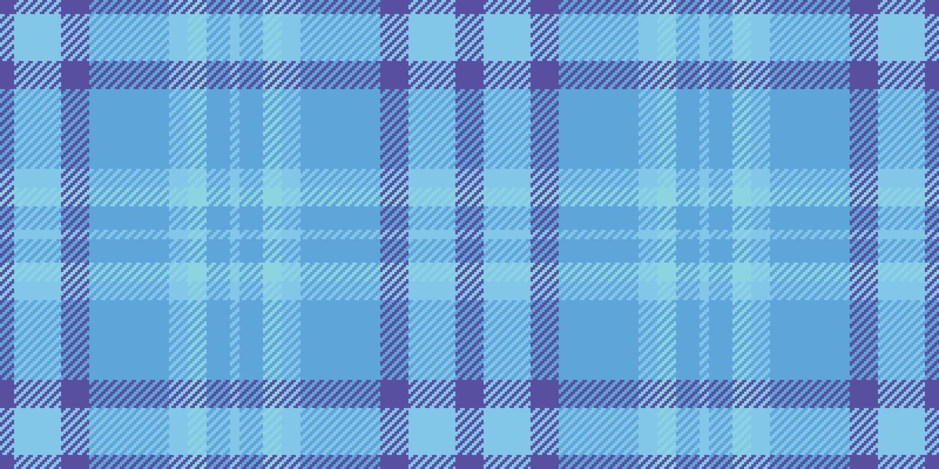 Seamless pastel blue and purple plaid pattern. Perfect for textile design, website backgrounds, or scrapbooking projects. This vibrant yet calming texture evokes feelings of serenity and style. vector