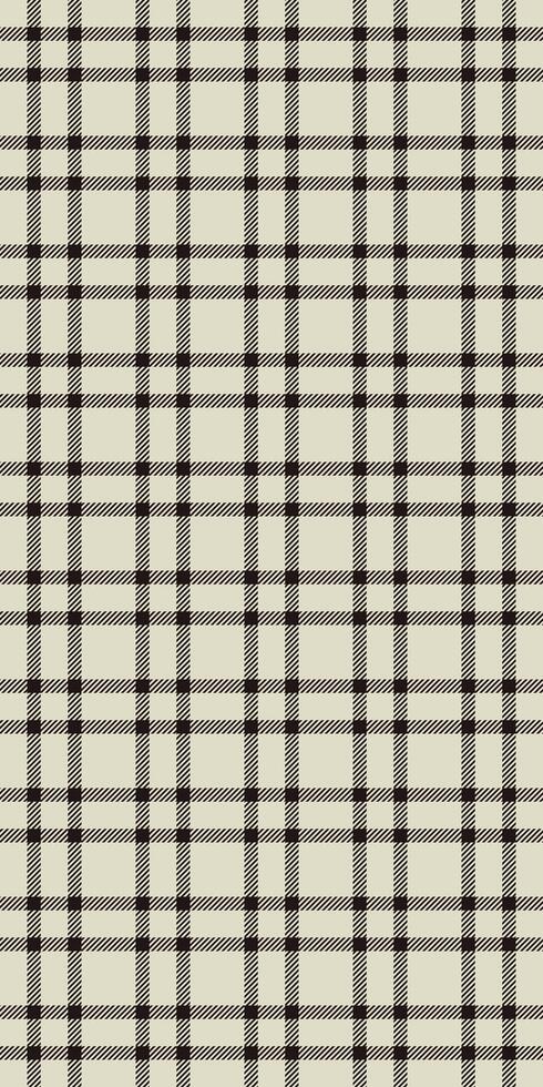 Sketching background textile tartan, sixties fabric plaid check. Long texture pattern seamless in light and black colors. vector