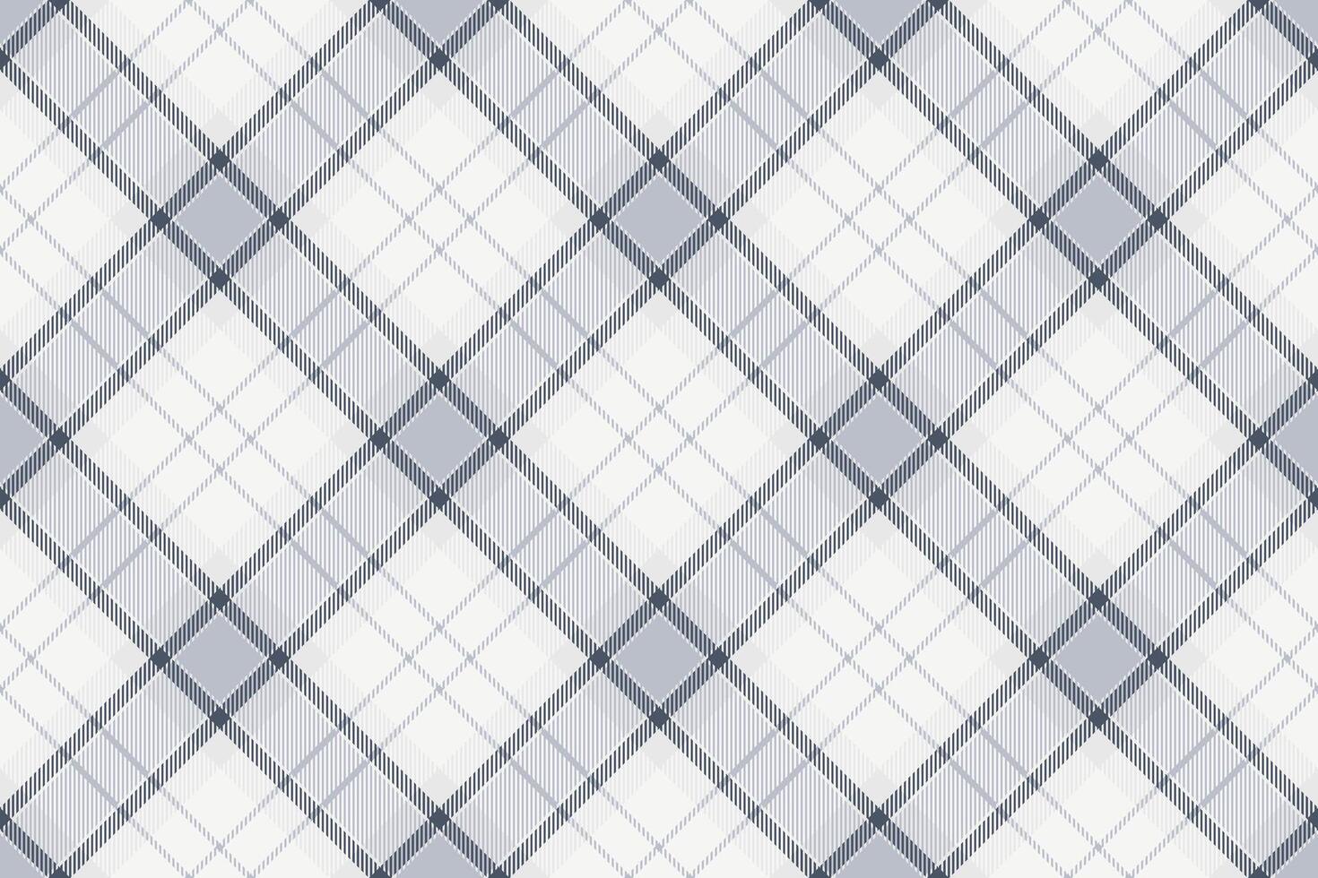 Elegant seamless grey and white plaid pattern. Perfect for textile design, website backgrounds, or stylish stationery. vector