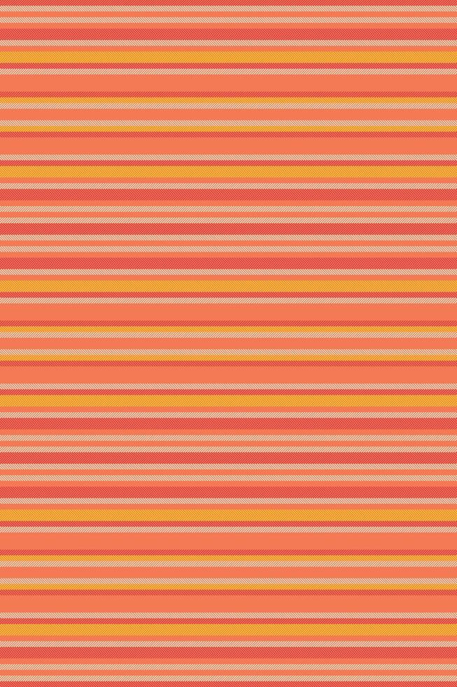 Vibrant horizontal stripes in warm sunset hues create a cheerful, retroinspired pattern. vector