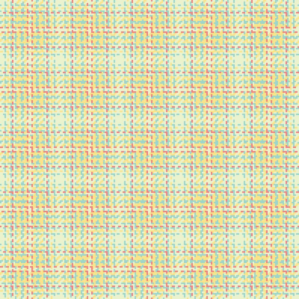Pastel plaid pattern. Versatile for backgrounds, textiles, or digital designs. Evokes comfort, warmth, and a touch of retro charm. Adaptable for many projects. vector