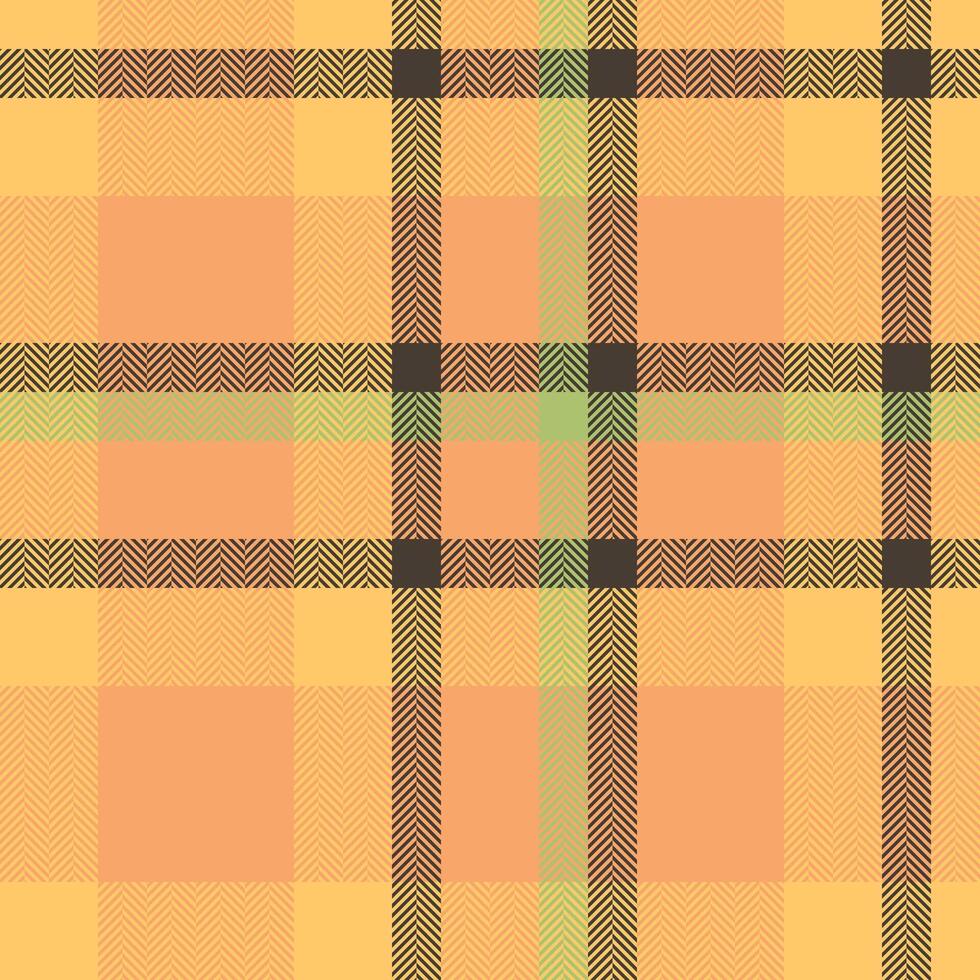 Warm autumnal hues in a herringbone plaid pattern. Perfect for textile design, fashion, and fallthemed projects. vector