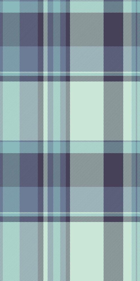 Aesthetic tartan plaid textile, romantic background pattern check. Repetition texture seamless fabric in pastel and light colors. vector