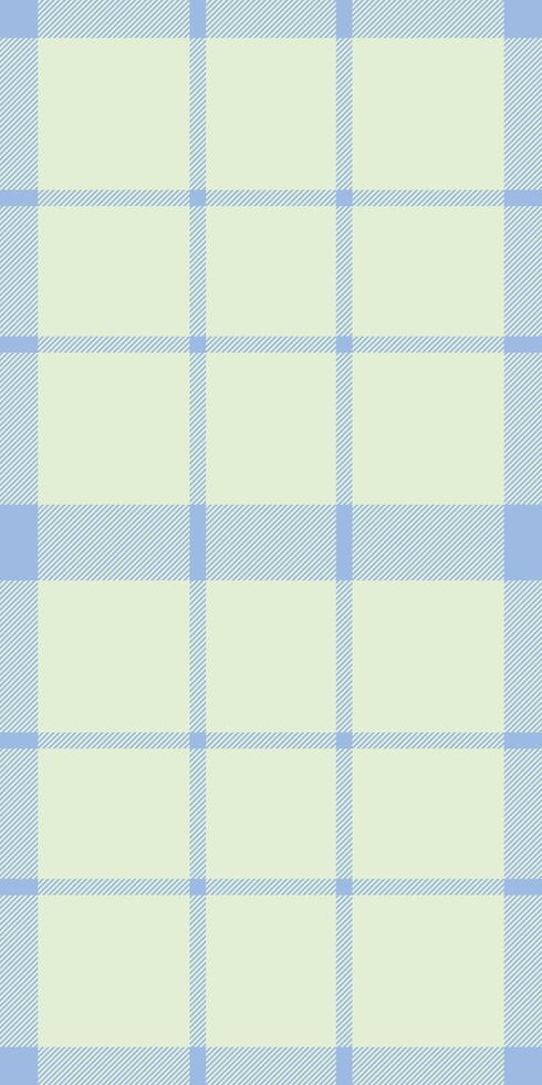 Straight background pattern, geometric textile plaid fabric. Halftone tartan check seamless texture in blue and light colors. vector