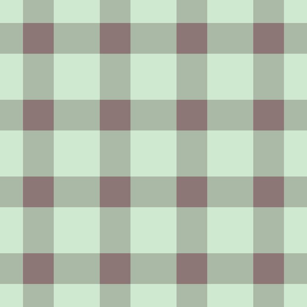 Pastel green and grey plaid pattern. A simple, yet stylish design perfect for backgrounds, textiles, or website design. Clean lines and muted tones create a calming, minimalist aesthetic. vector