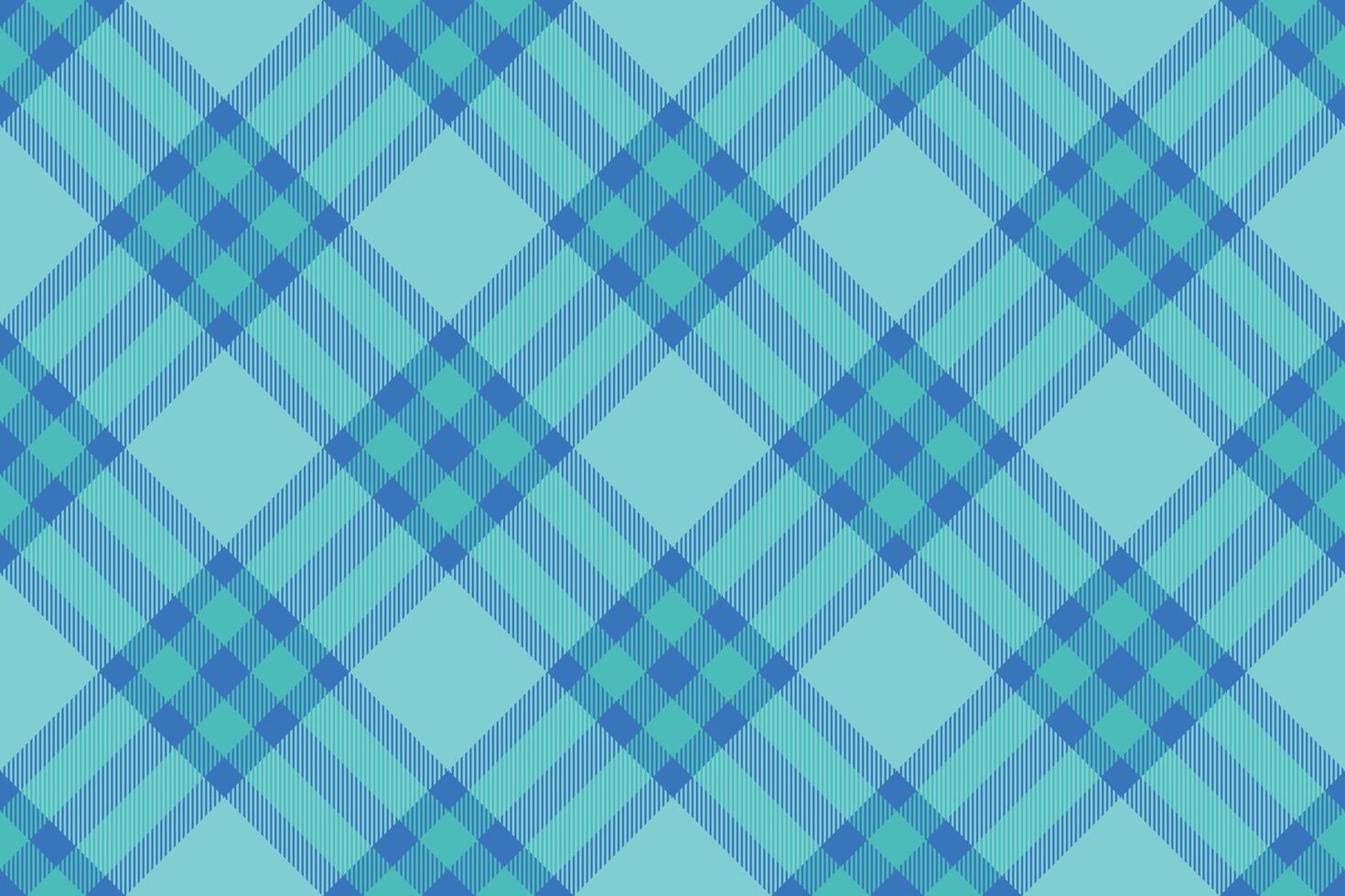 Seamless aqua and blue plaid pattern. Perfect for textile design, website backgrounds, or any project needing a fresh, modern, and subtly textured look. vector