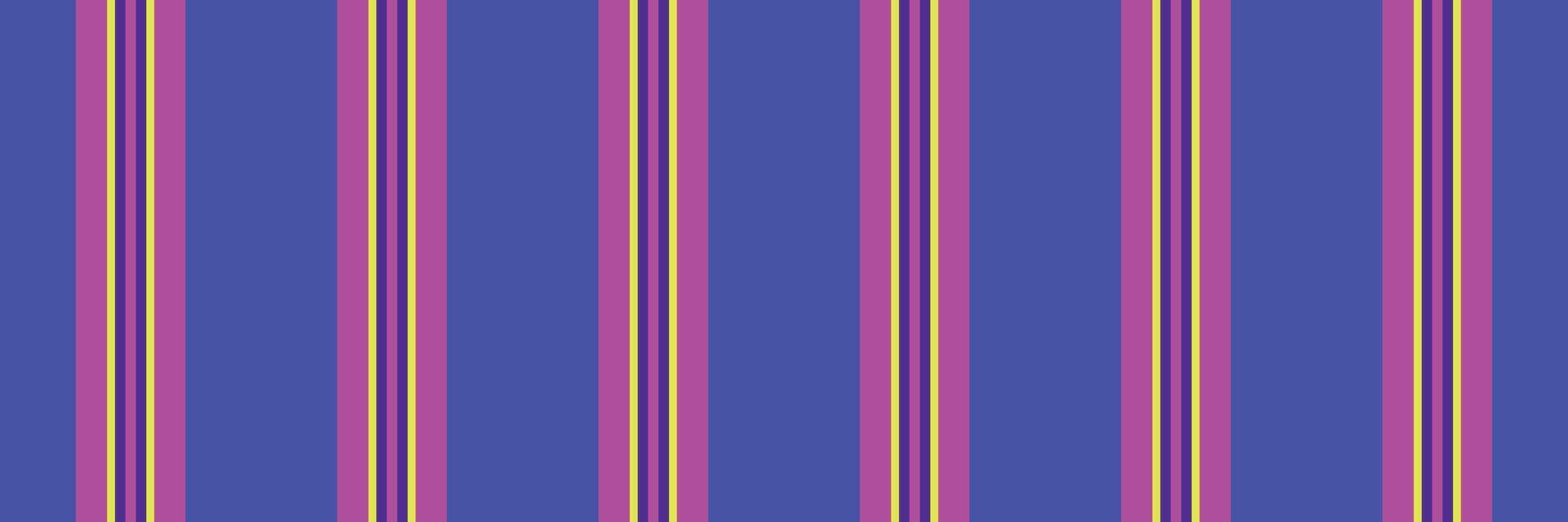 Crand seamless stripe texture, textured background vertical. Ioat pattern fabric lines textile in purple and violet colors. vector