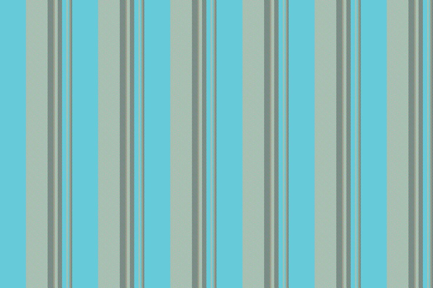 Styling vertical textile background, place fabric pattern. Wealth seamless lines texture stripe in orange and cyan colors. vector