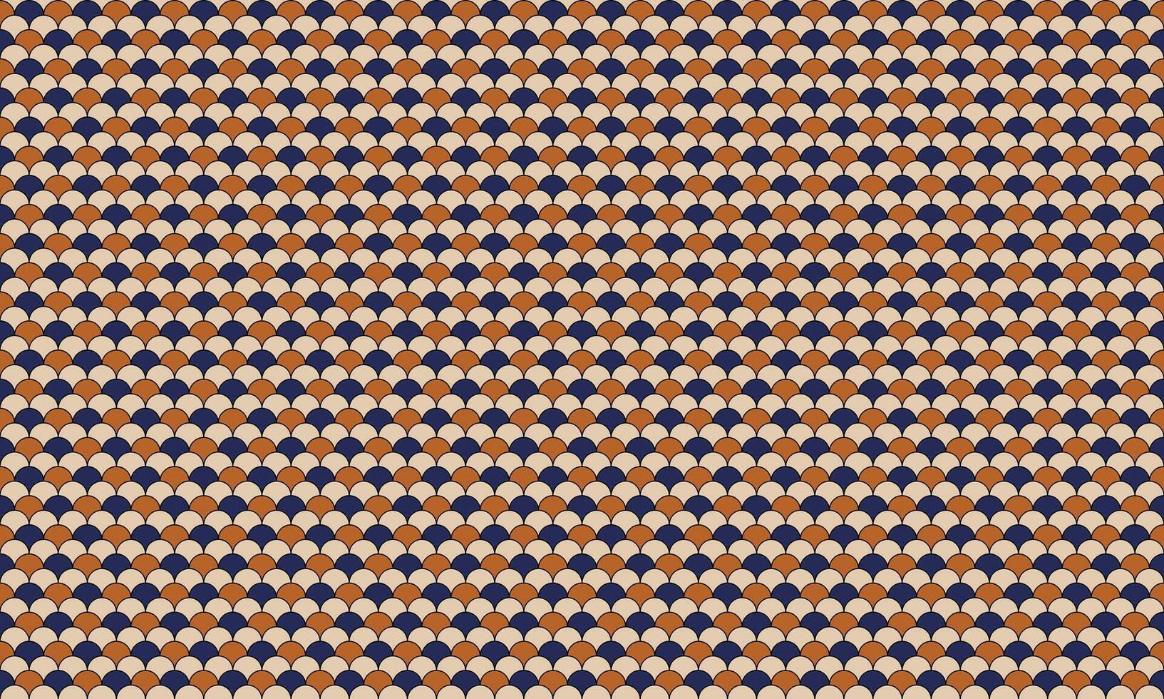 Elegant geometric pattern featuring overlapping semicircles in earthy tones. Perfect for website backgrounds, textile designs, or any project needing a sophisticated, textured feel. vector