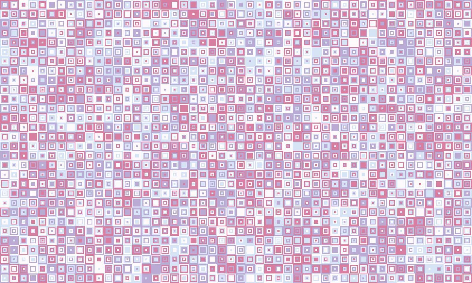 Abstract pastel square mosaic pattern. Perfect for backgrounds, website design, or textile prints. Subtle texture and soft color palette evoke feelings of calm and sophistication. vector