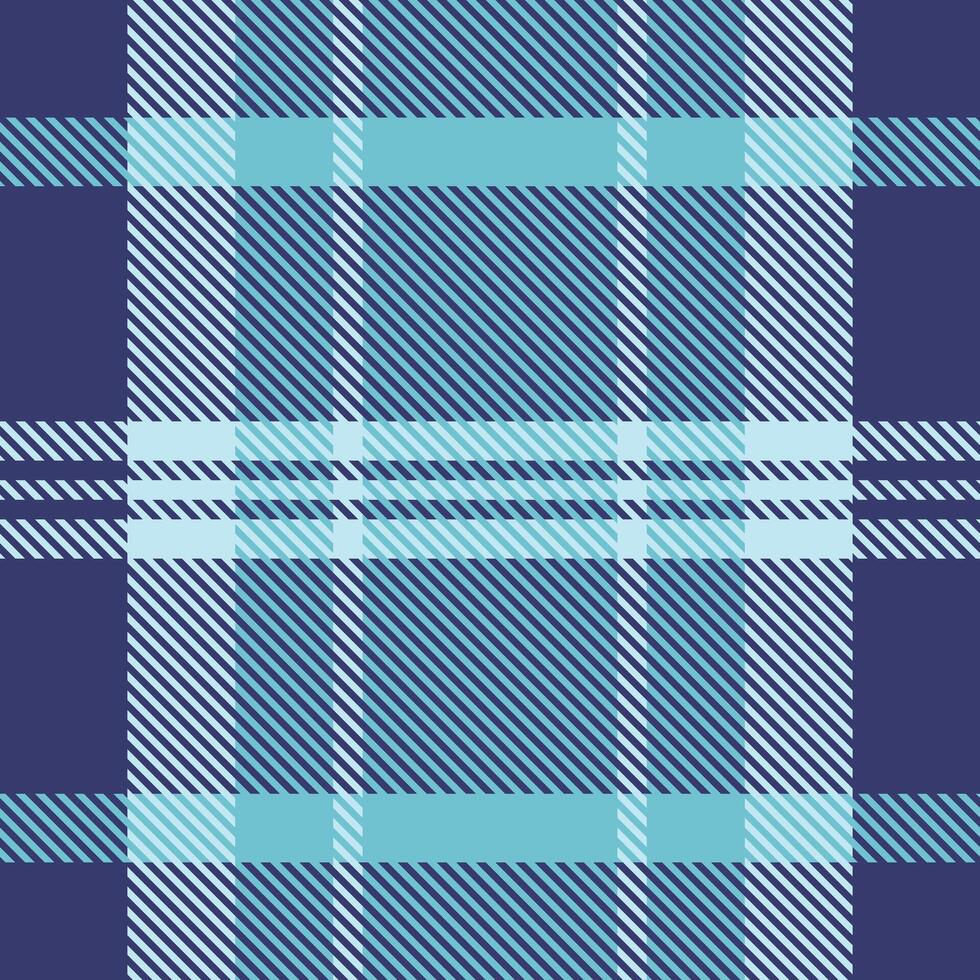 Stylish blue and teal plaid pattern. Perfect for textile design, fashion, website backgrounds, or any project needing a sophisticated, textured feel. vector